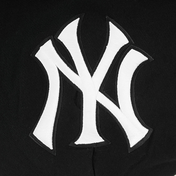Pro Standard Yankees Pullover Hoodie - Men's - Black - Image 4