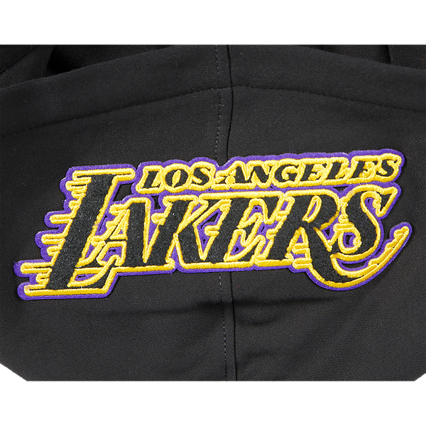 Pro Standard Los Angeles Lakers Classic Flc Fz Po Hoodie - Boys' Grade School - Black - Image 5