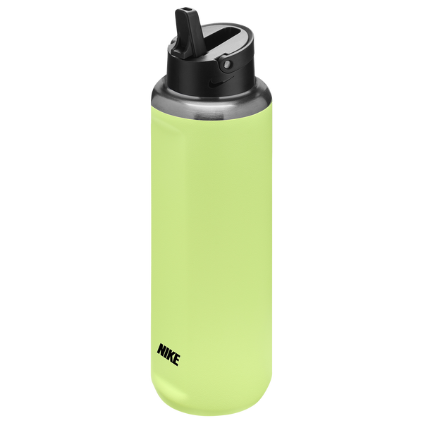 Nike SS Recharge Straw Bottle 32 OZ - Men's - Black/Black/Ghost Green - Image 2