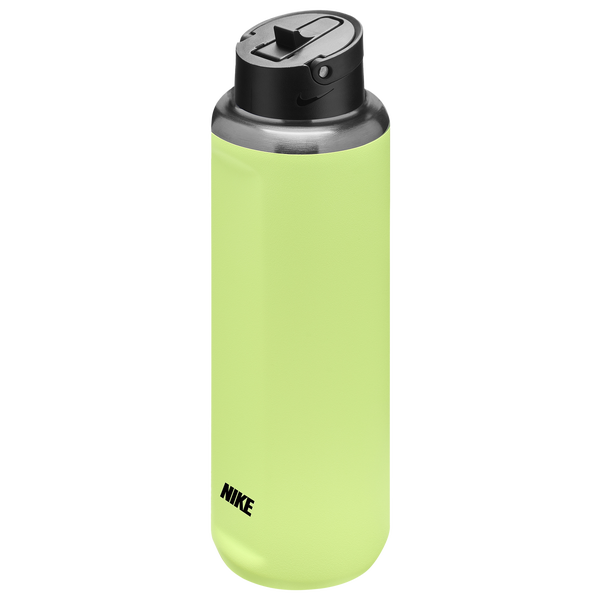 Nike SS Recharge Straw Bottle 32 OZ - Men's - Black/Black/Ghost Green - Image 3