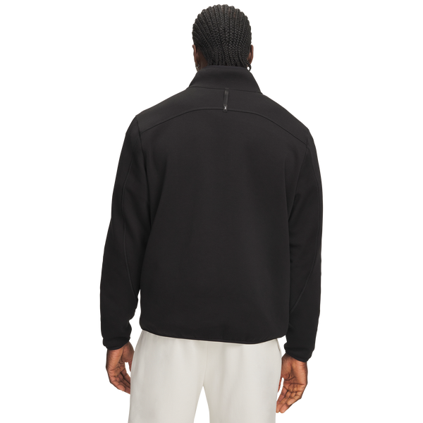 Under Armour Unstoppable Fleece 1/2 Zip - Men's - Black/Black - Image 2