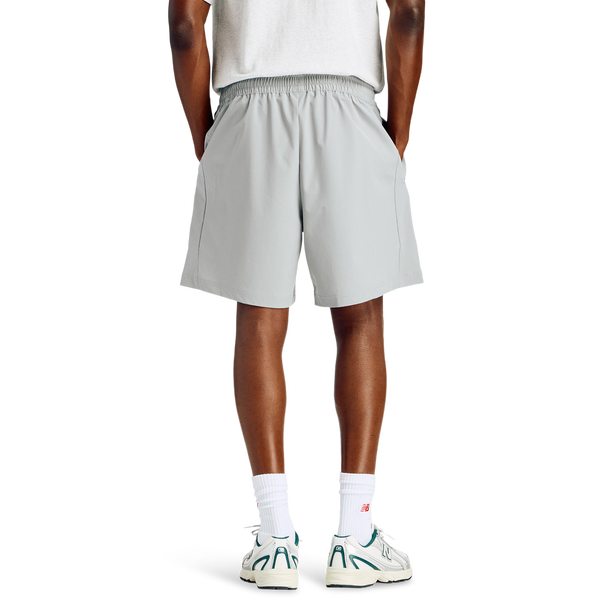 New Balance Athletic Woven 7" Shorts - Men's - Grey - Image 2