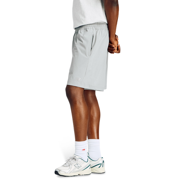 New Balance Athletic Woven 7" Shorts - Men's - Grey - Image 3