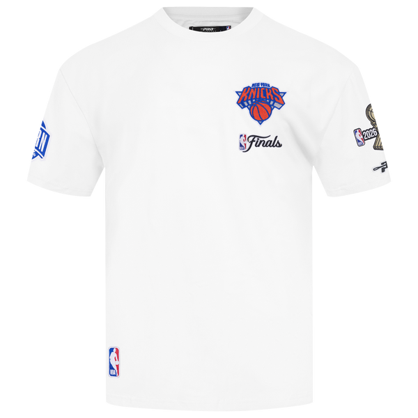 Pro Standard Knicks NBA Finals 2026 CJ Drop Shoulder T-Shirt - Men's - White - Image 3