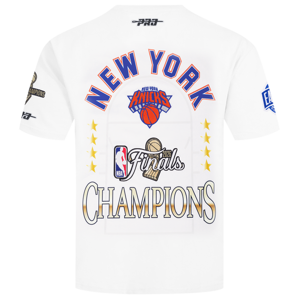 Pro Standard Knicks NBA Finals 2026 CJ Drop Shoulder T-Shirt - Men's - White - Image 4