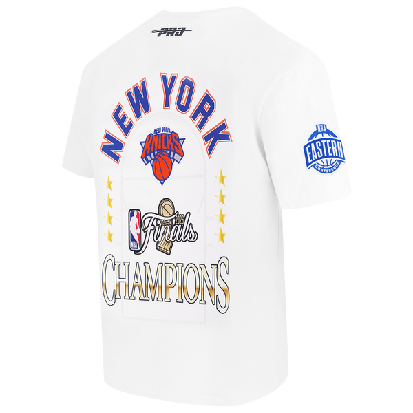 Pro Standard Knicks NBA Finals 2026 CJ Drop Shoulder T-Shirt - Men's - White - Image 6
