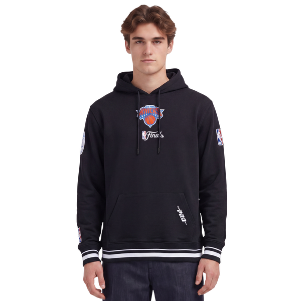Pro Standard Knicks NBA Finals 2026 Rib FLC PO Hoodie - Men's - Black