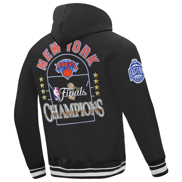 Pro Standard Knicks NBA Finals 2026 Rib FLC PO Hoodie - Men's - Black - Image 6
