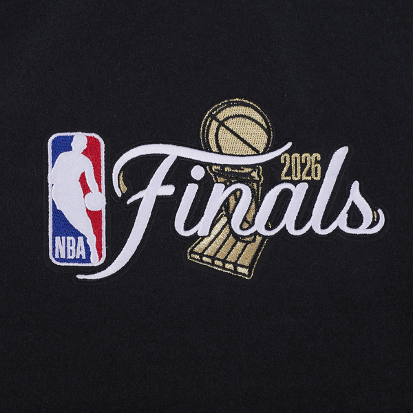 Pro Standard Knicks NBA Finals 2026 Rib Wool Varsity Jacket - Men's - Black - Image 10