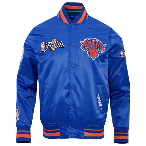 Pro Standard Knicks NBA Finals 2026 Pro Satin YD Rib Jacket - Men's - Blue - Image 3