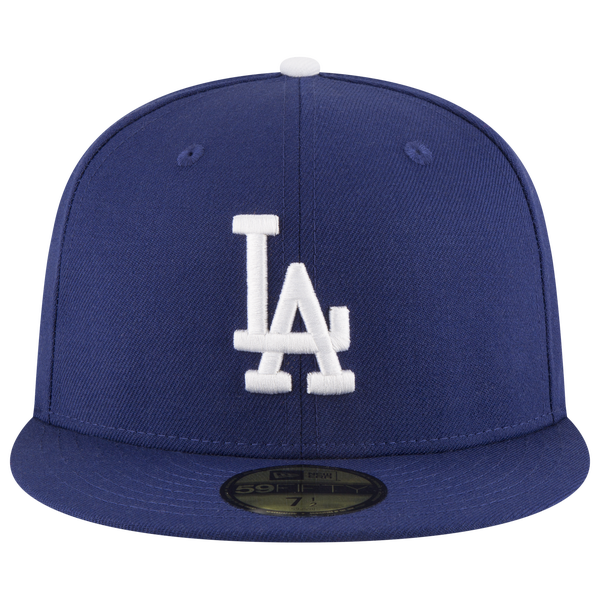New Era MLB 59Fifty World Series Side Patch Cap - Men's - Blue/White - Image 3