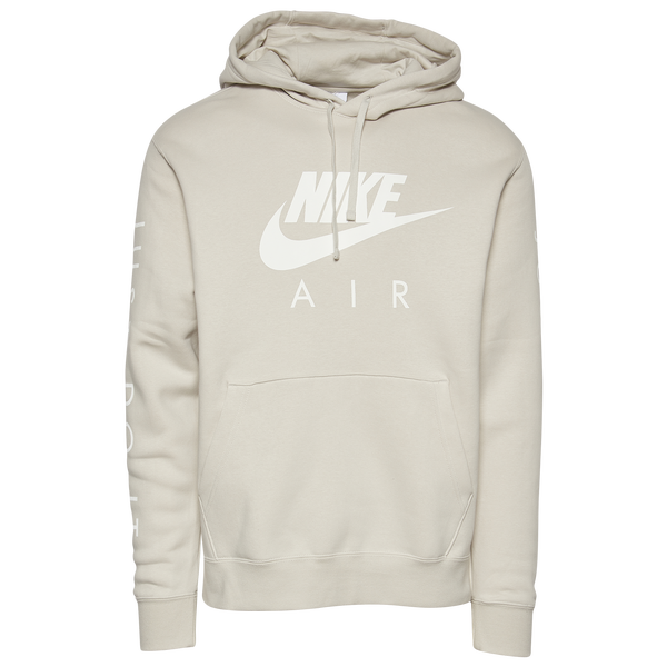 Nike Just Do It Hoodie - Men's - Beige/White