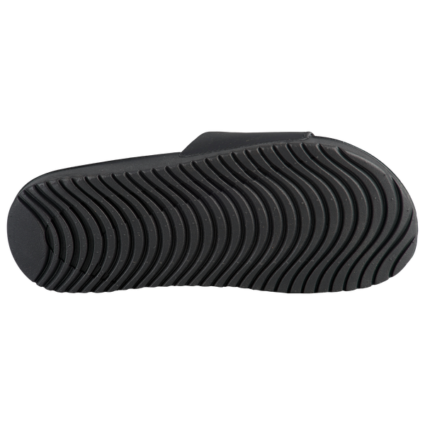 Nike Kawa Slides - Boys' Grade School - Black/Metallic Gold - Image 2