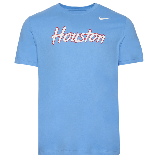 Nike NCAA Wordmark Short Sleeve T-Shirt - Men's - Blue
