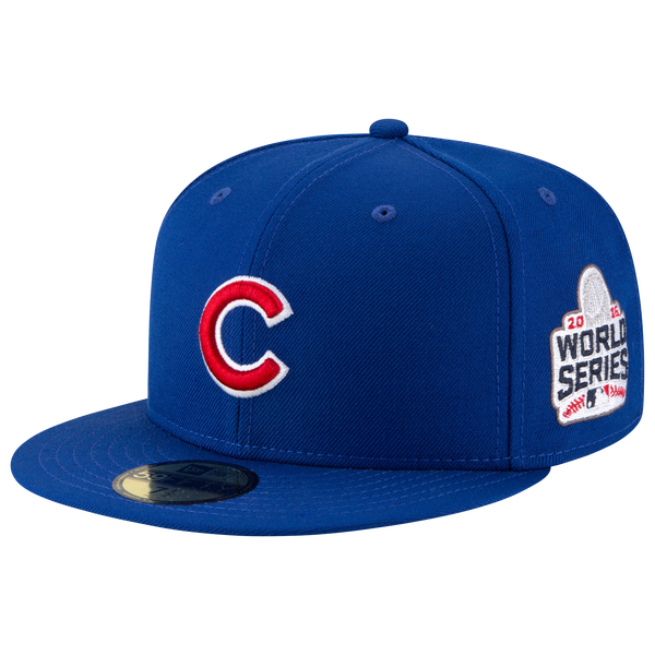 New Era MLB 2016 World Series Patch Fitted Cap - Men's - Royal/White