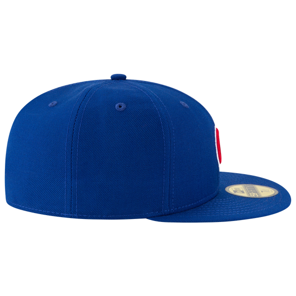 New Era MLB 2016 World Series Patch Fitted Cap - Men's - Royal/White - Image 4