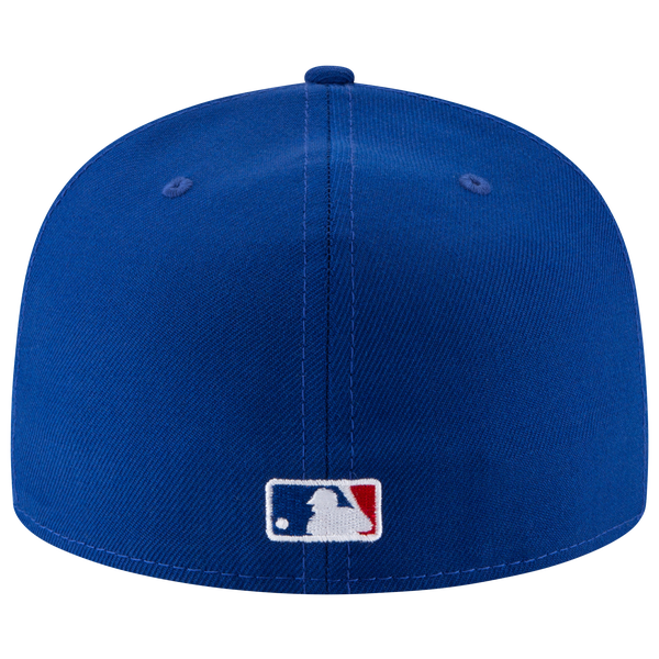 New Era MLB 2016 World Series Patch Fitted Cap - Men's - Royal/White - Image 6