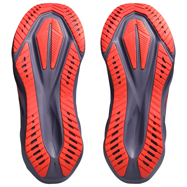 ASICS® Novablast 5 - Men's - Greyish Purple/Coral Reef - Image 5