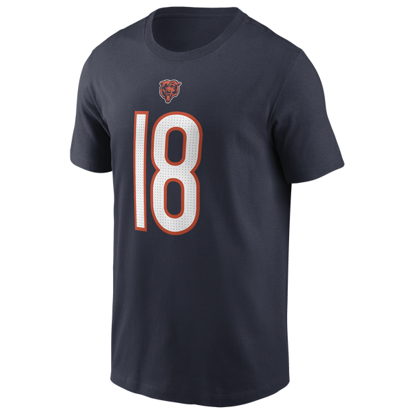 Nike Caleb Williams Bears Short Sleeve T-Shirt - Men's - Marine - Image 2