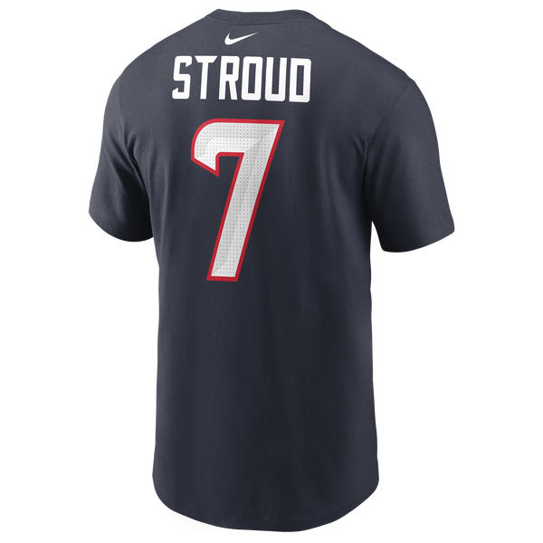 Nike CJ Stroud Texans Short Sleeve T-Shirt - Men's - Marine - Image 3