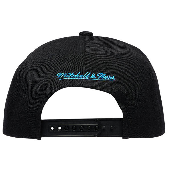 Mitchell & Ness Marlins Baseline Pro Pinch Cap - Adult - Black - Image 4