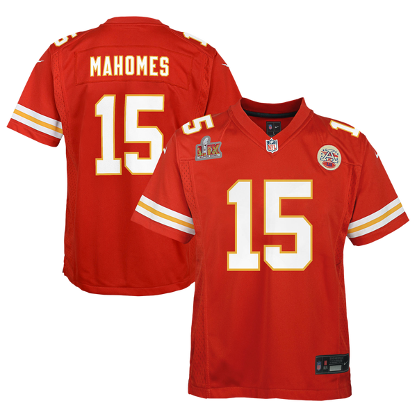Nike Chiefs Team Color Game Day Jersey - Boys' Grade School - Red/White