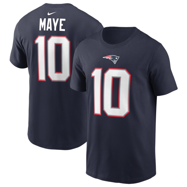Nike Patriots Player Short Sleeve T-Shirt - Men's - College Navy