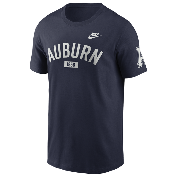 Nike Auburn Arch Short-Sleeve T-Shirt - Men's - Navy - Image 2