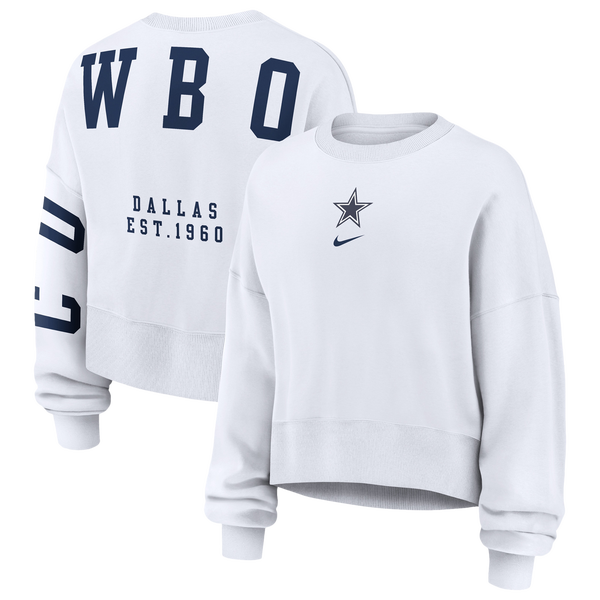 Nike Cowboys Phoenix Crew - Women's - White