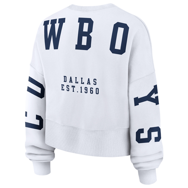 Nike Cowboys Phoenix Crew - Women's - White - Image 3