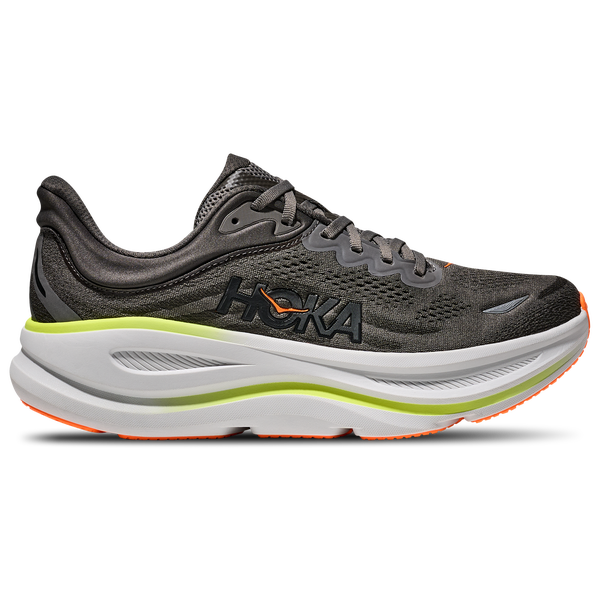 HOKA Bondi 9 - Men's - Gravel/Asphalt Grey/Black