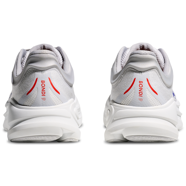 HOKA Bondi 9 - Men's - Cosmic Grey/Ultramarine - Image 3