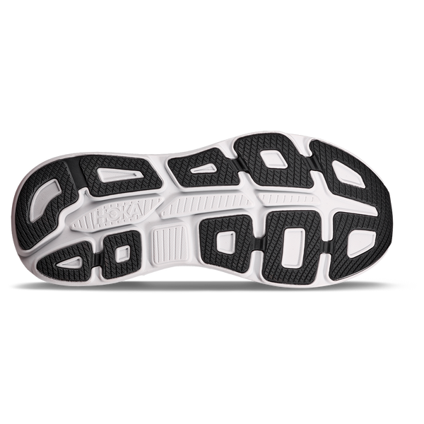 HOKA Bondi 9 - Men's - White/Grey/Black - Image 5