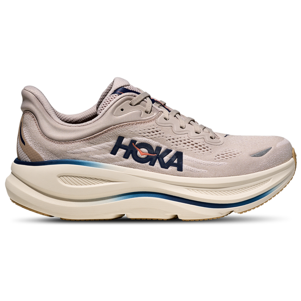 HOKA Bondi 9 - Men's - Stucco/Blue/Grout