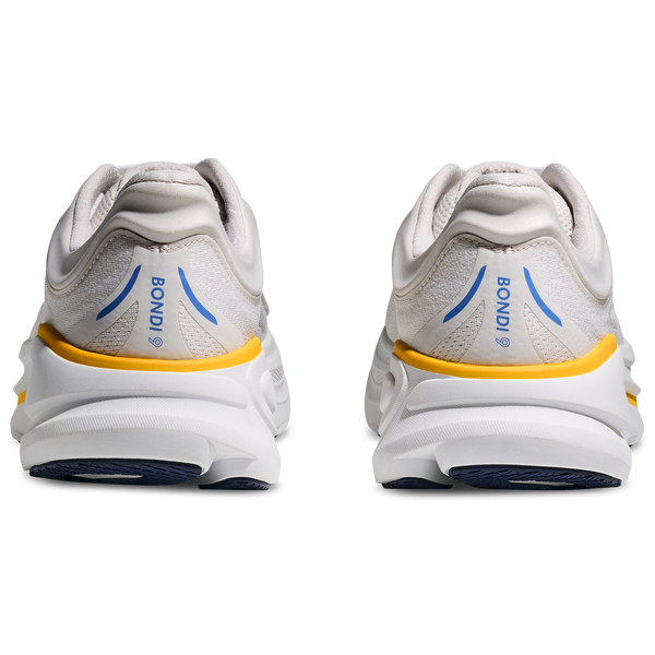 HOKA Bondi 9 - Men's - Grout/White - Image 3