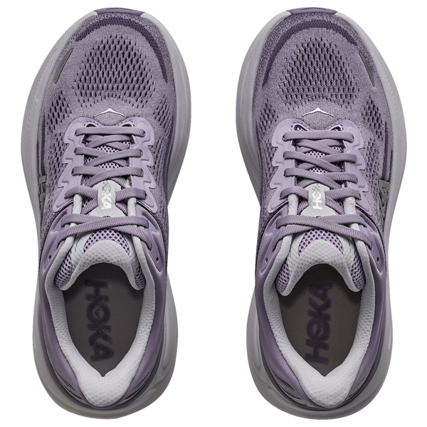 HOKA Bondi 9 - Women's - Mellow Lilac/Purple Fog - Image 4