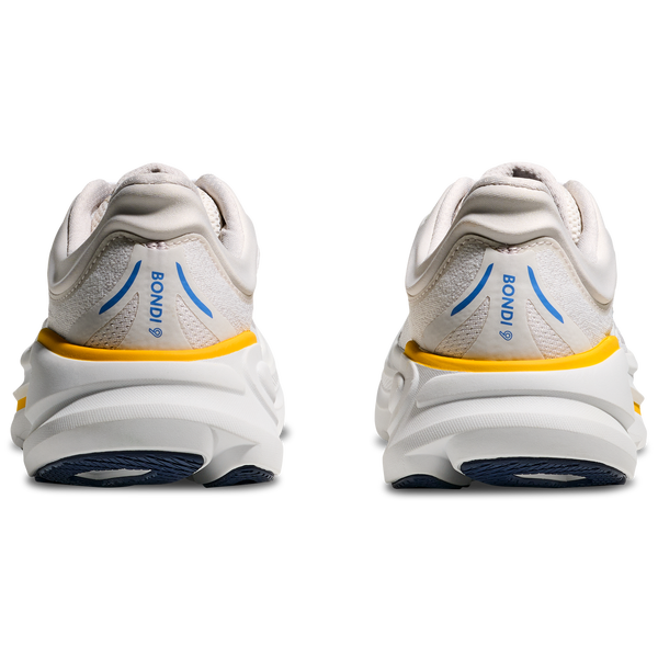 HOKA Bondi 9 - Women's - White/Grout - Image 3