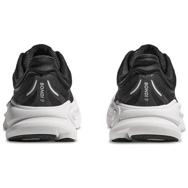 HOKA Bondi 9 - Men's - White/Black - Image 3