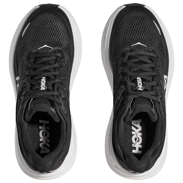 HOKA Bondi 9 - Men's - White/Black - Image 4