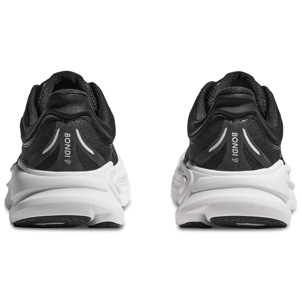 HOKA Bondi 9 - Women's - White/Black - Image 3