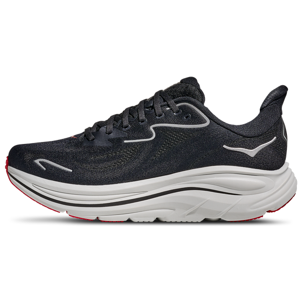 HOKA Clifton 10 - Men's - Black/Silver - Image 2