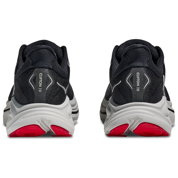 HOKA Clifton 10 - Men's - Black/Silver - Image 3