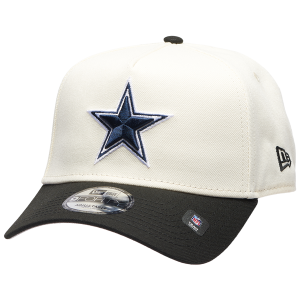 New Era Cowboys 9FORTY A-Frame Cap - Men's - White/Black