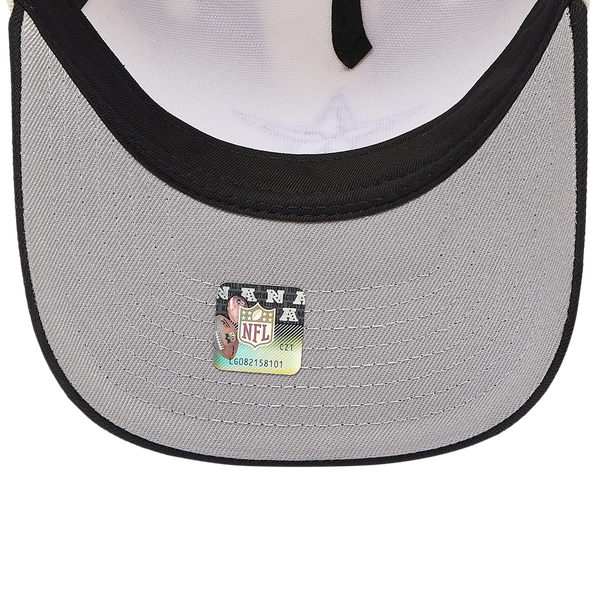 New Era Cowboys 9FORTY A-Frame Cap - Men's - White/Black - Image 5