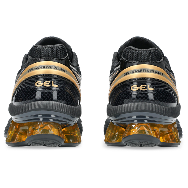ASICS® GEL-Kinetic Fluent - Men's - Black/Black/Gold - Image 3