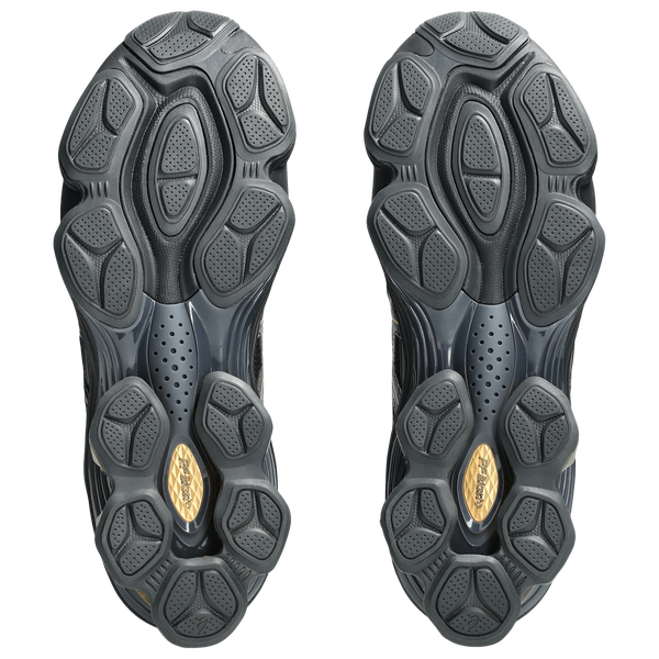 ASICS® GEL-Kinetic Fluent - Men's - Black/Black/Gold - Image 5