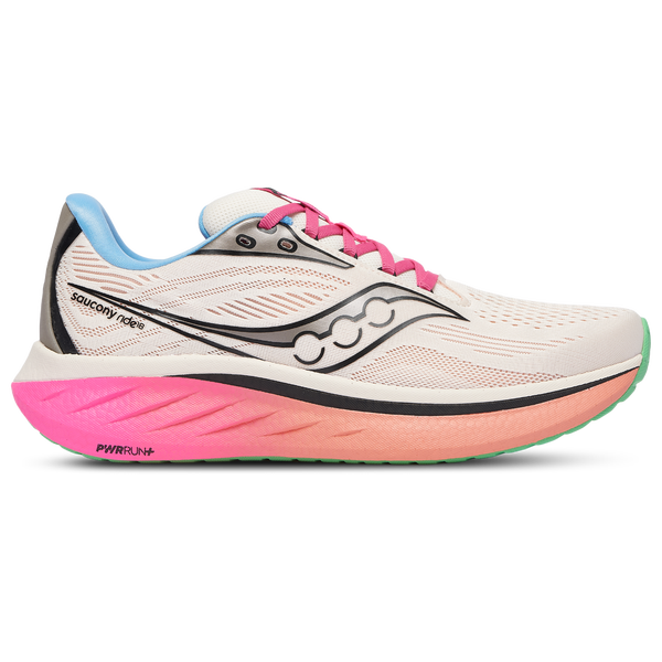 Saucony Ride 18 - Men's - Salmon/Red/White