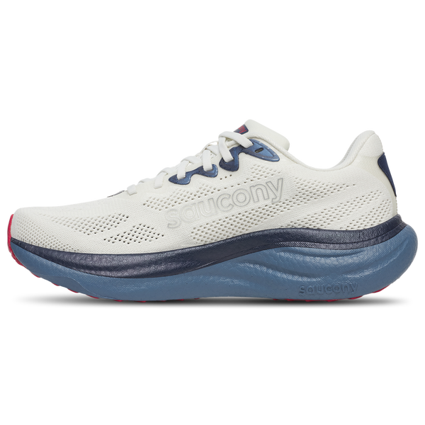 Saucony Ride 19 - Men's - Ivory/Storm - Image 2