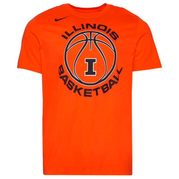Nike NCAA Wordmark Short Sleeve T-Shirt - Men's - Navy
