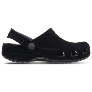 Crocs Classic Clogs Velvet - Girls' Grade School - Black
